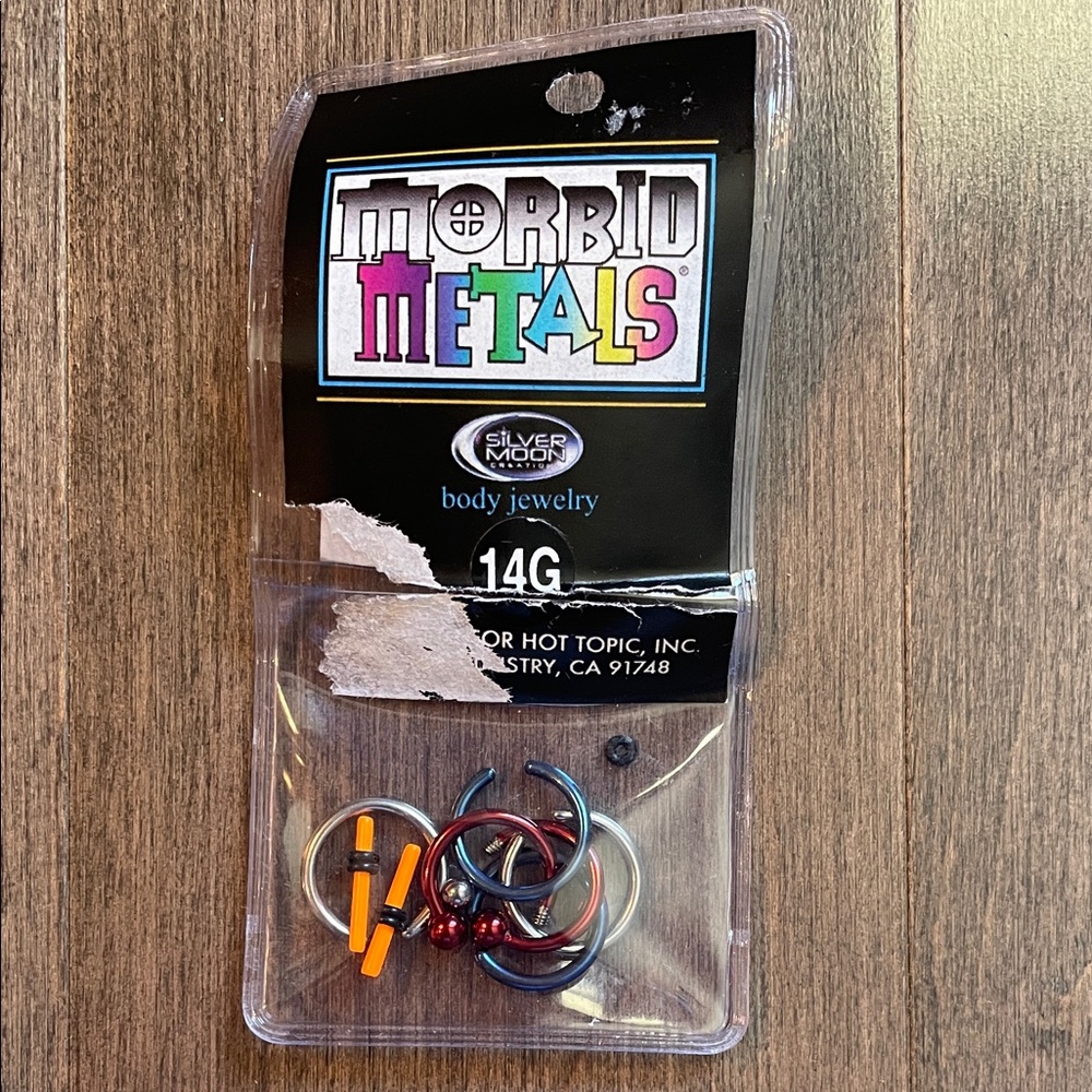 Morbid Metals Body Jewelry Set